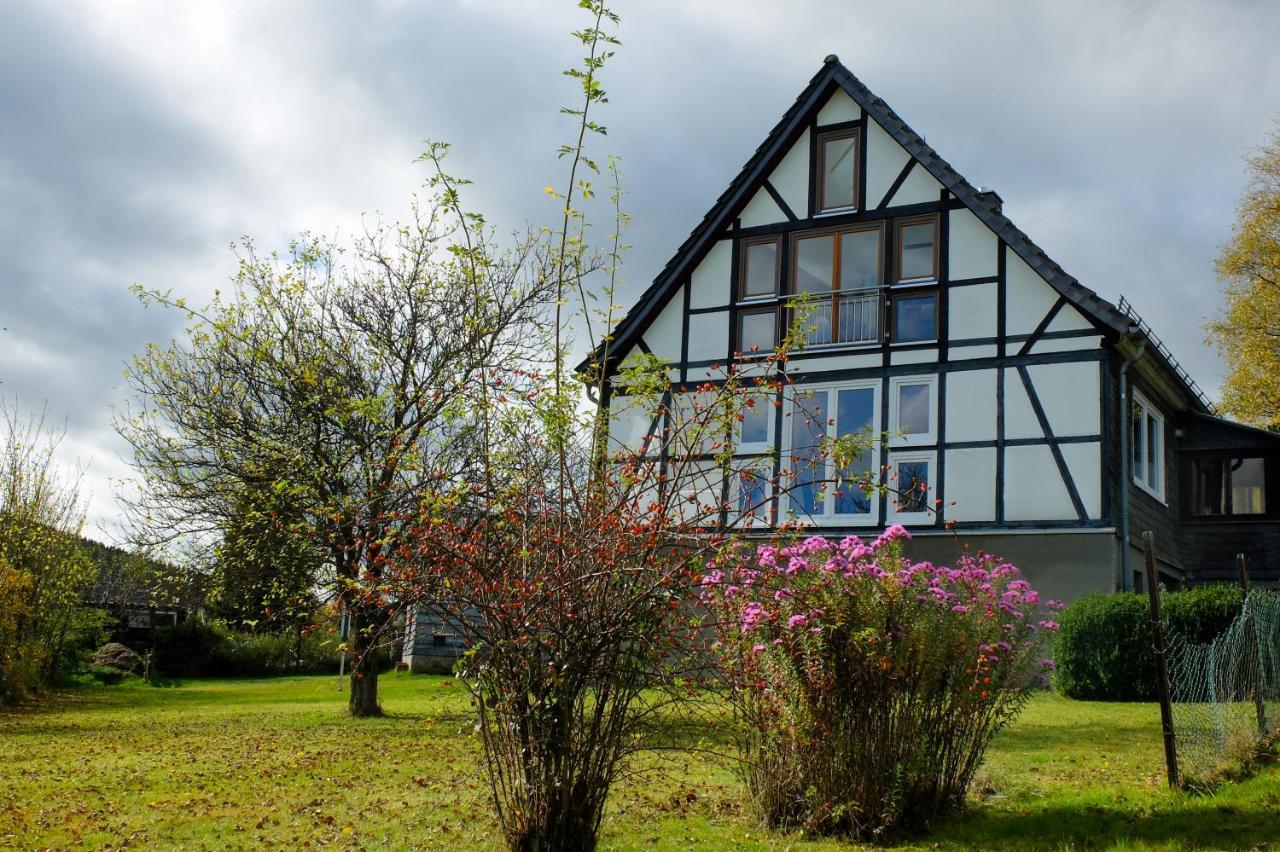 Ferienwohnung Am Denkmal Bad Berleburg Exterior foto